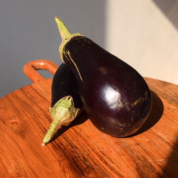 Organic Brinjal Bharta/ Eggplant